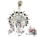 Black Diamond XL Jesus Head Pendant 29109 - Image 1