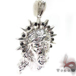 Black Diamond XL Jesus Head Pendant 29109 - Image 2