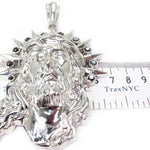 Black Diamond XL Jesus Head Pendant 29109 - Image 7