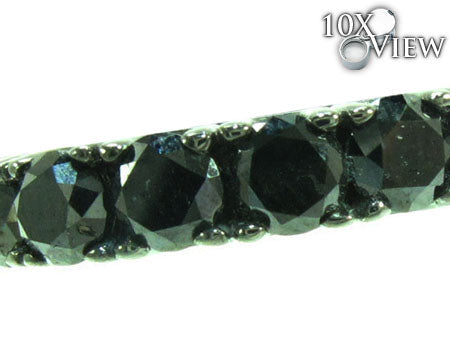 Black Diamond Eternity Wedding Ring 28457 - Image 3