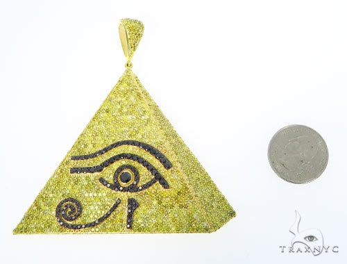 Black Eye Diamond Pendant 45244 - Image 6