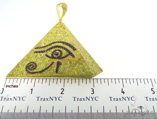 Black Eye Diamond Pendant 45244 - Image 8