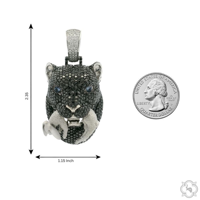 Black Panther Pendant 70781 | TraxNYC