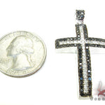 Black and White Diamond Cross Crucifix 26331 - Image 6