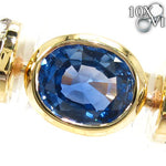 Blue Angel Wings Diamond Ring 26015 - Image 3