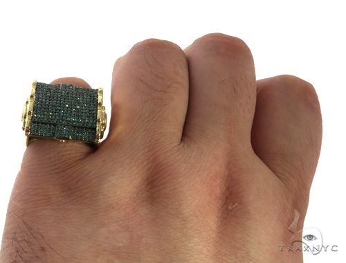 Blue Diamond Ring 63883 - Image 7