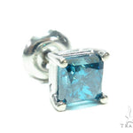 Blue Diamond Single Earring 41583 - Image 1