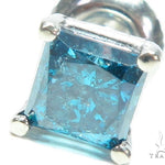 Blue Diamond Single Earring 41583 - Image 2