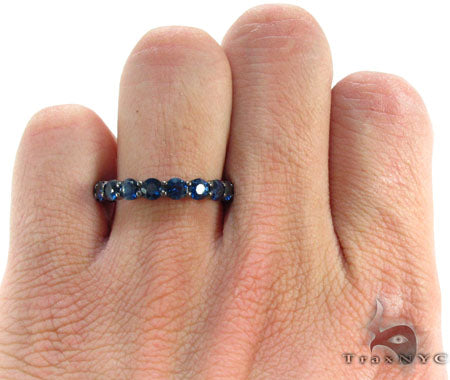 Blue Sapphire Ring 28735 - Image 6
