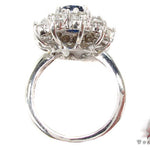 Cornflower Blue Sapphire Diamond Ring 30466 - Image 5
