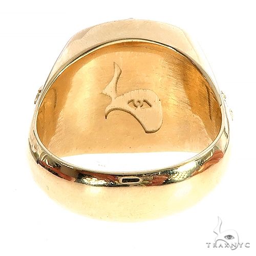 Blue Sapphire Diamond Ring 67207 - Image 4