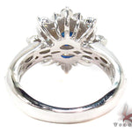 Sapphire & Diamond Bouquet Ring 32017 - Image 5