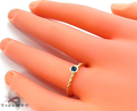 Blue Sapphire Ring 26862 - Image 7