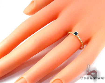 Blue Sapphire Ring 26862 - Image 8