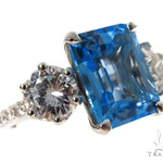 Blue Topaz Statement Ring 45413 - Image 1