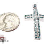 Blue and White Diamond Cross 26332 - Image 5