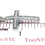 Blue and White Diamond Cross 26332 - Image 6