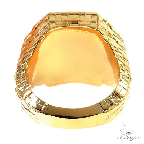 Brick Hexagon Diamond Ring 68937 - Image 4