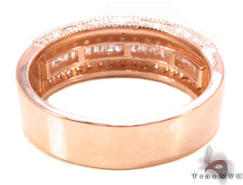14K Gold Brilliant Engagement Ring for Men with Diamonds, photo 5 of 7