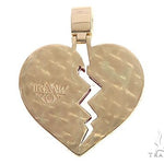 Broken Heart With Red Enamel 65531 - Image 3