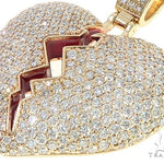 Broken Heart With Red Enamel 65531 - Image 4