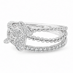 Butterfly Bloom Diamond Ring 71675