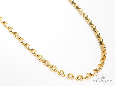 Cable Gold Chain 20 Inches 3mm   40916 - Image 1