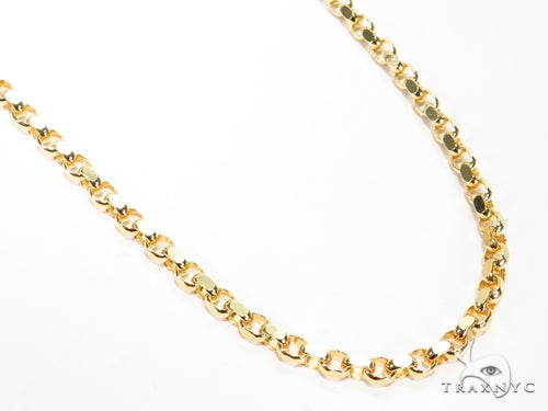 Cable Gold Chain 20 Inches 3mm   40916 - Image 1