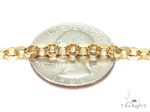 Cable Gold Chain 20 Inches 3mm   40916 - Image 3