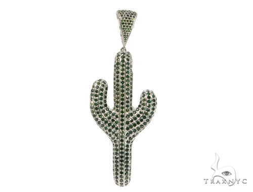 Cactus Green Diamond Pendant 45050 - Image 1