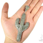 Cactus Green Diamond Pendant 45050 - Image 5