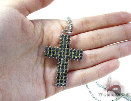 Canary Black Diamond Rosary Chain 25401 - Image 14
