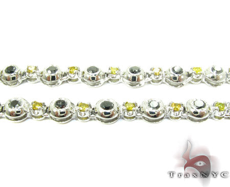 Canary Black Diamond Rosary Chain 25401 - Image 6