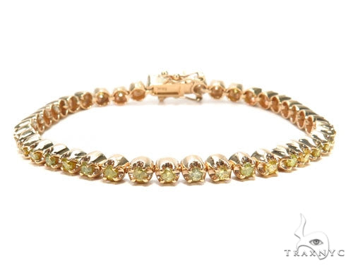 Canary Diamond Bracelet 9285 - Image 1
