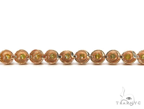 18K Gold Canary Diamond Bracelet, photo 5 of 7