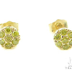 Canary Flower Earrings 5348 - Image 1