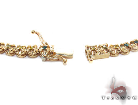 Canary and Blue Diamond Chain 54 Inches 5mm   28458 - Image 7