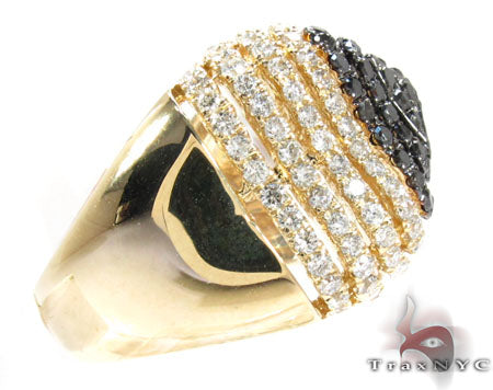 Castle Moat Diamond with Yellow Gold Ring 26321 - Image 4