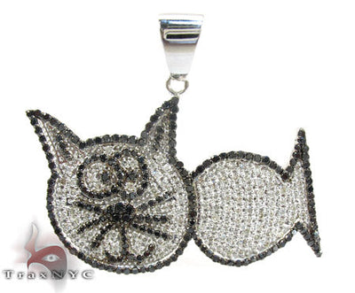 Cat Fish Diamond Pendant 26815 - Image 1