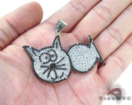 Cat Fish Diamond Pendant 26815 - Image 6