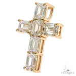 Celestial Emarald Cross Pendant Mini 69655 - Image 3