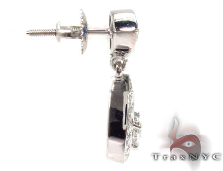 Ceylon Sapphire Diamond Earrings 28326 - Image 4