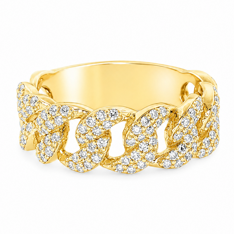 Chain Diamond Ring 71678