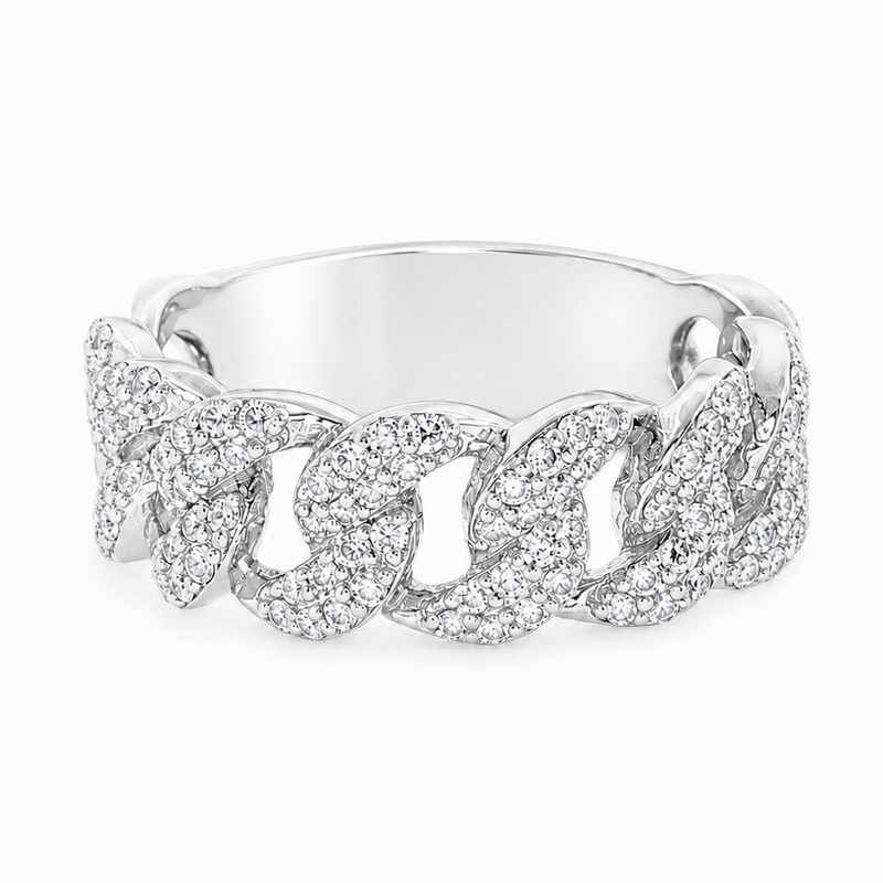 Chain Diamond Ring 71678