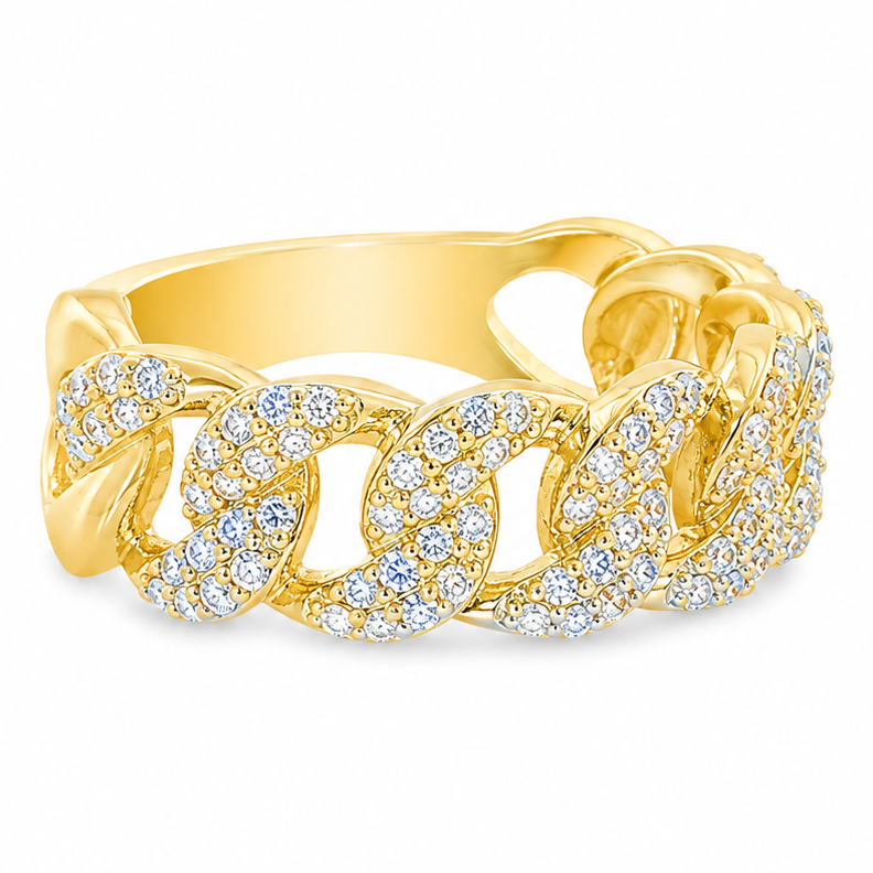 Chain Diamond Ring 71678