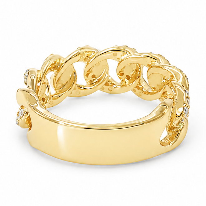 Chain Diamond Ring 71678