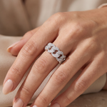 Chain Diamond Ring 71678