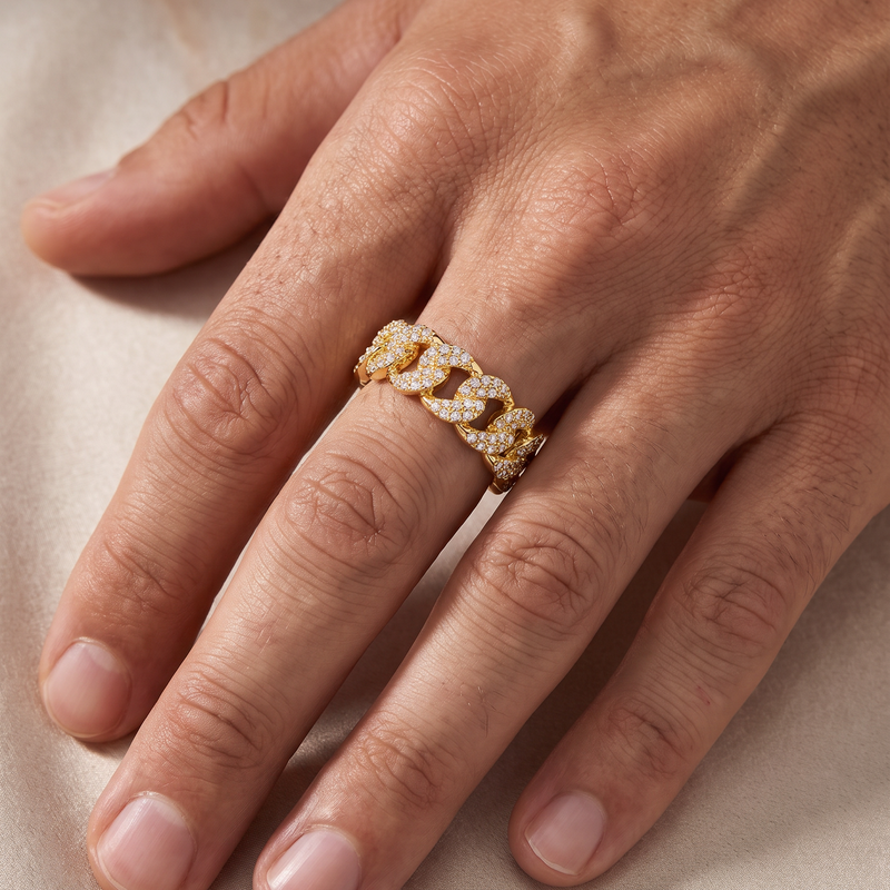 Chain Diamond Ring 71678