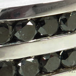 Channel Black Diamond Ring 39925 - Image 3