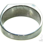 Channel Black Diamond Silver Ring 39274 - Image 6